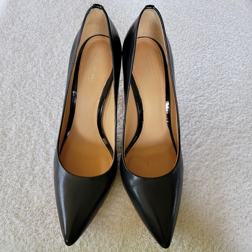 Coach Classic Black Leather